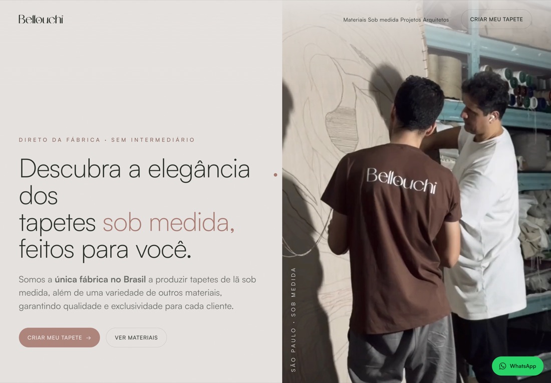 Site premium sob medida feito pela dyg